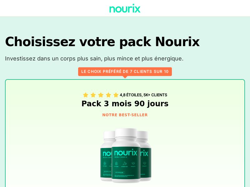 Nourix - Diet [FR] (Banner,Native,Social,Search,SEO,Brand Bidding) - CPA 
