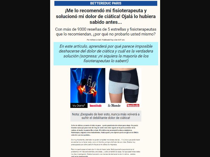 [WEB+MOB] OrthoWrap - Hip Brace €39,90 CTC /ES CC Submit [EMAIL ONLY]