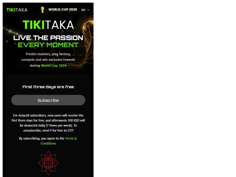 TIKI TAKA Asia Cell