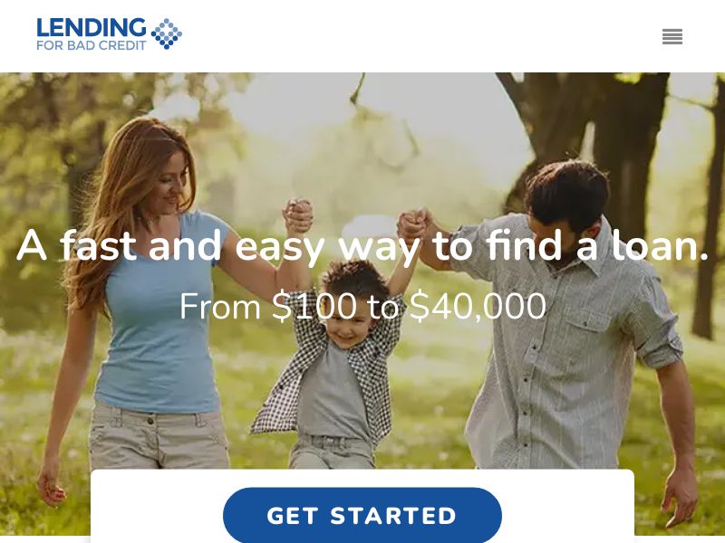 Lending for Bad Credit- Email only