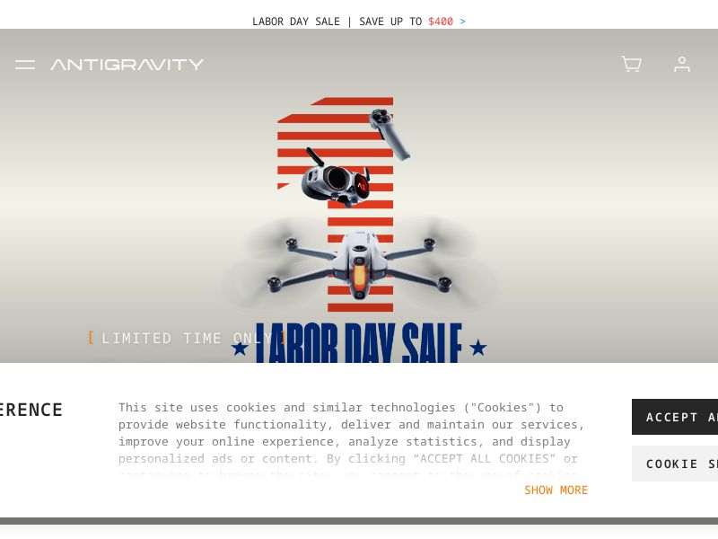 Antigravity.tech Ecommerce CPS - Multiple Geos