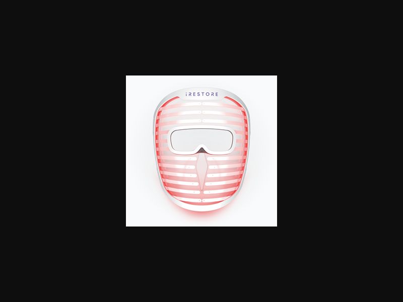 iRestore - Advanced Laser Light Therapy (Face Mask) - $500 CPA [US]