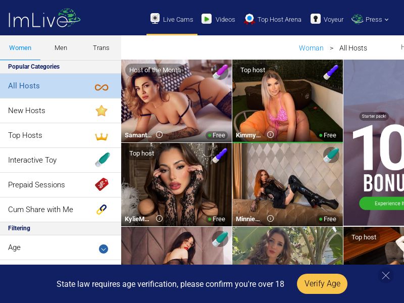 ImLive - Revshare Lifetime