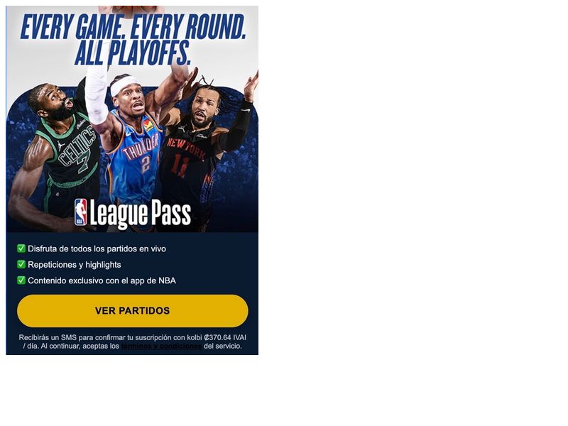 NBA League Pass Kolbi