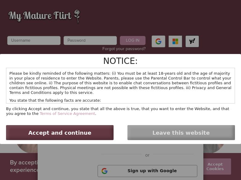 MyMatureFlirt - DOI - UK