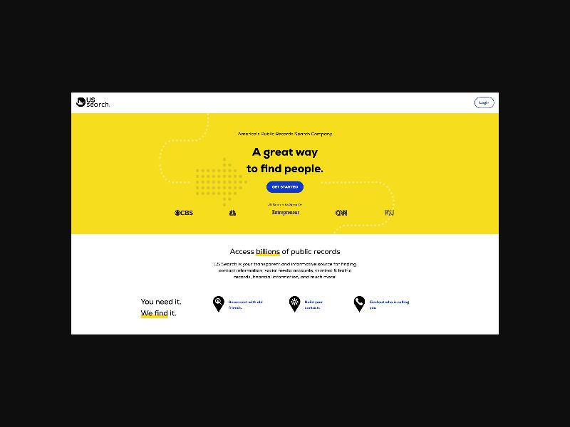 US Search - People Finder - CPS (US)