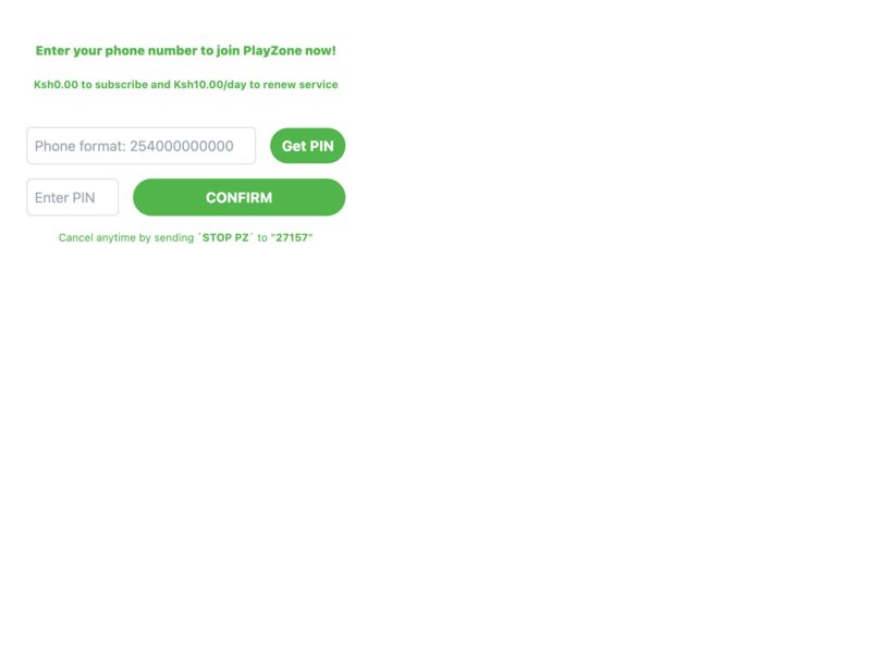 Playzone Safaricom