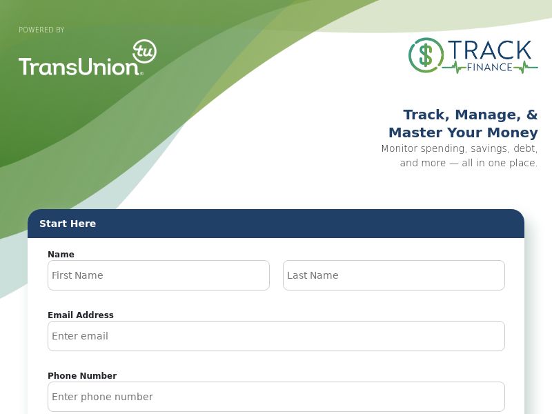 TrackFinance - 7 Day Trial [CA]