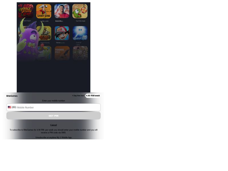 Bitegames U Mobile