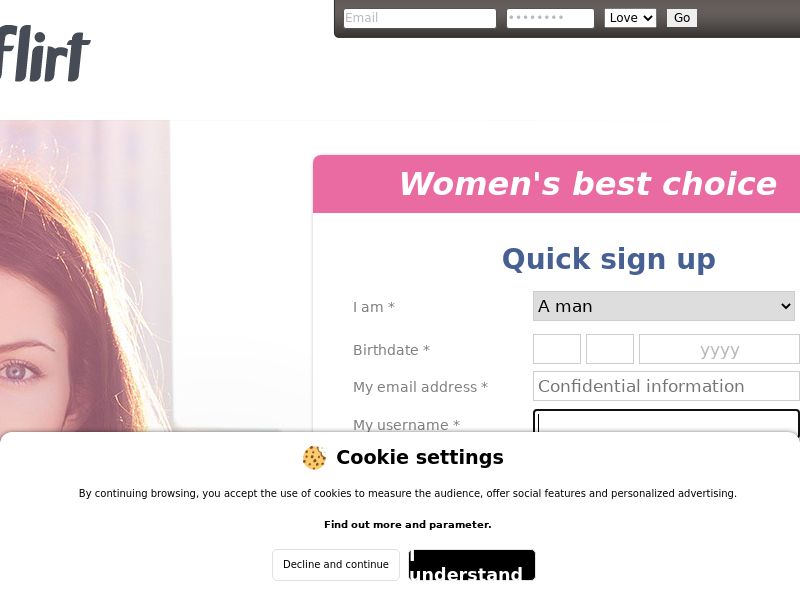 Easyflirt - DOI - CPA - Desktop & Mobile - [FR]