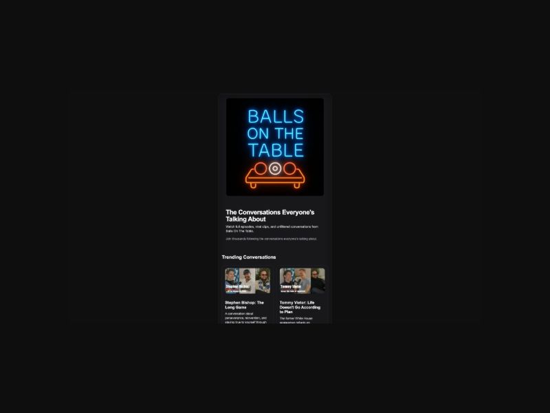 Balls on the Table - Podcast - CPL (US)