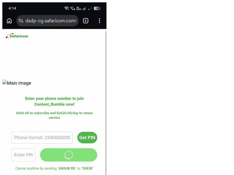 Rumble Mfilter Safaricom
