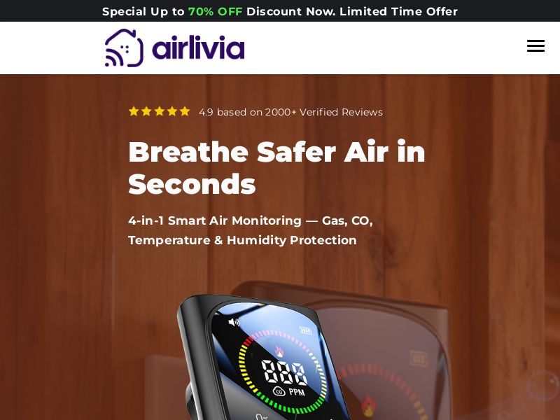 ! NEW OFFER - AirLivia - DTC [UK] (Social,Banner,Native,Push,SEO,Search,Brand Bidding) - CPA