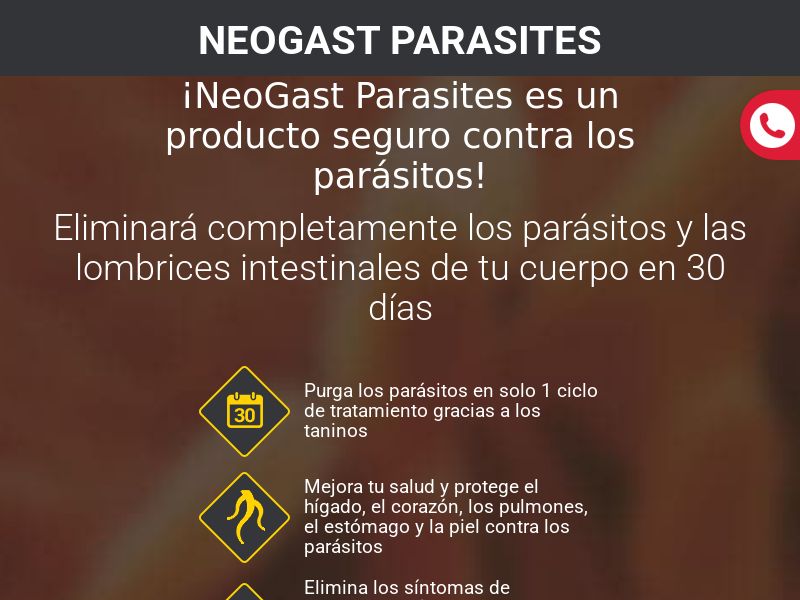 Neogast MX - ANTI-PARASITE PRODUCT