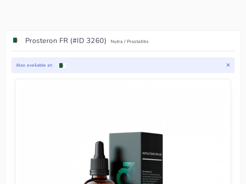 Prosteron FR