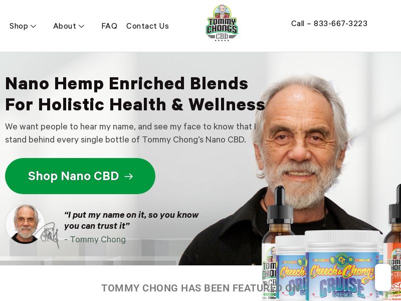 Tommy Chong's Homepage