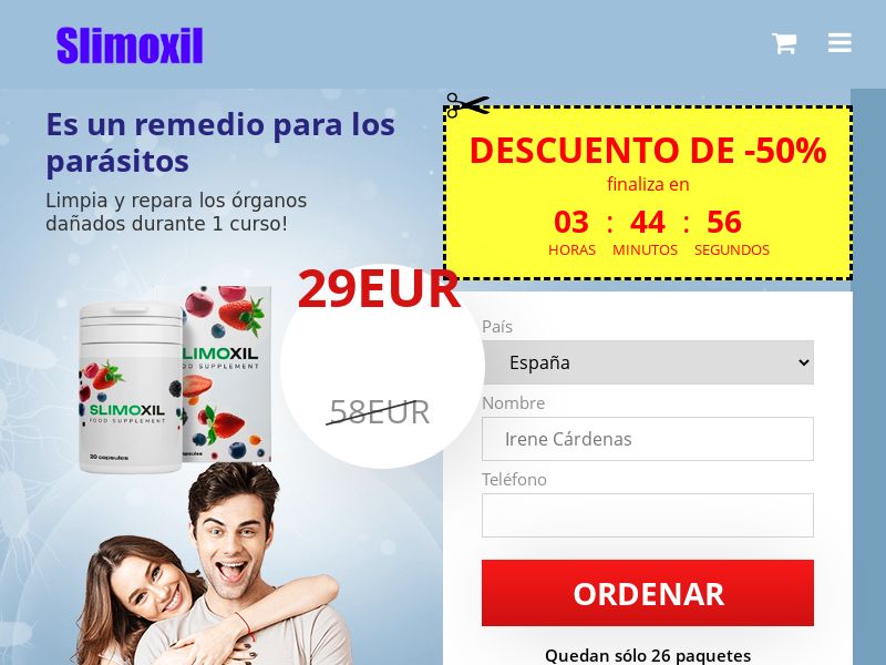 Slimoxil 29 EUR ES/PT/IT - ANTI-PARASITE PRODUCT