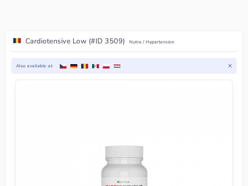 Cardiotensive Low