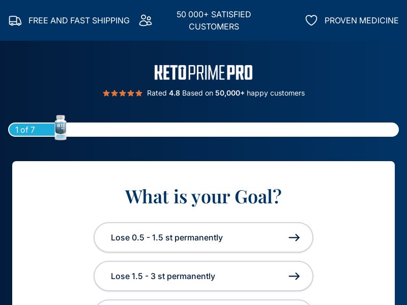 Keto Prime Pro | UK | Landers | High Pricing
