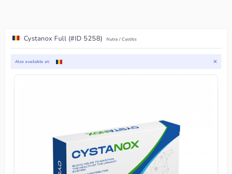 Cystanox Full