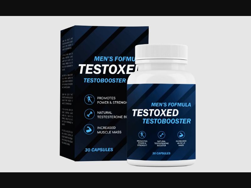 Testoxed - капсулы для повышения уровня тестостерона