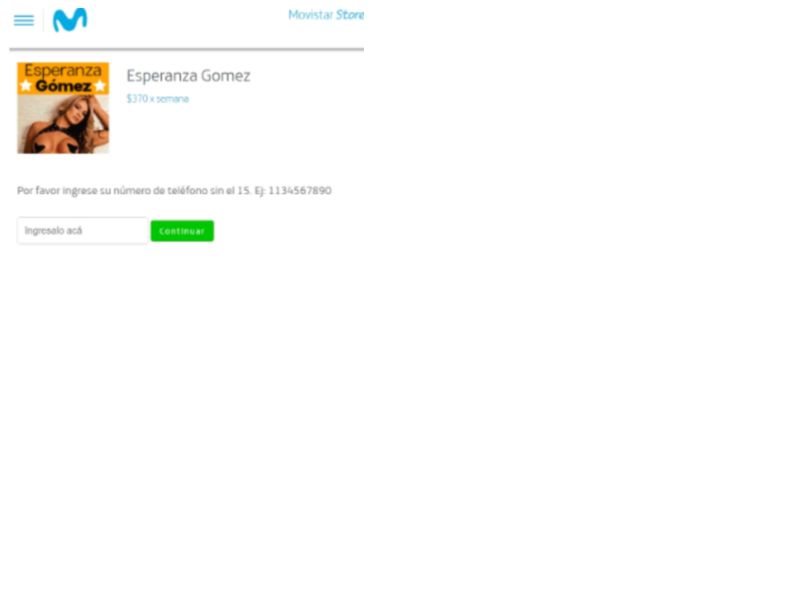 Esperanza Gomes Movistar