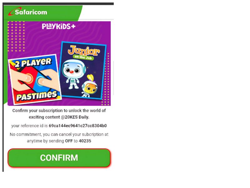 Two Player Pastimes Safaricom