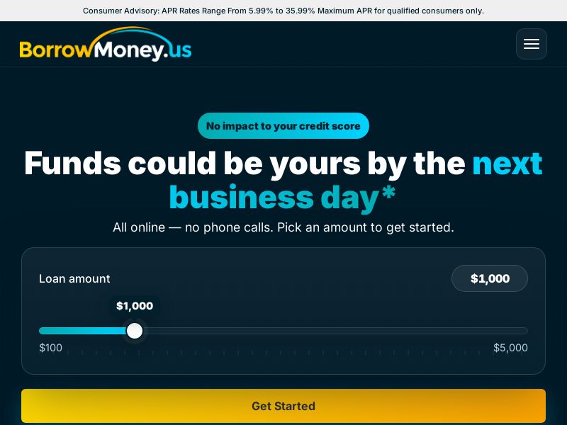 BorrowMoney Revshare *Creative required*