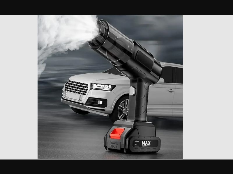 Cordless compact vacuum cleaner