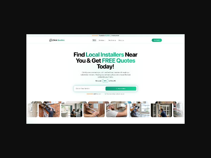 ClickQuotes - Home Services - CPL (UK)