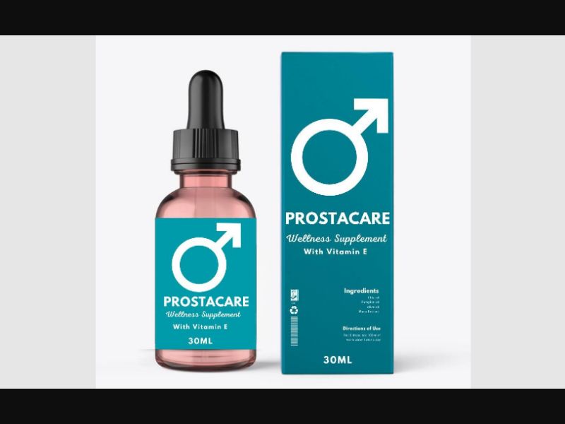 Prostacare - drops for prostatitis