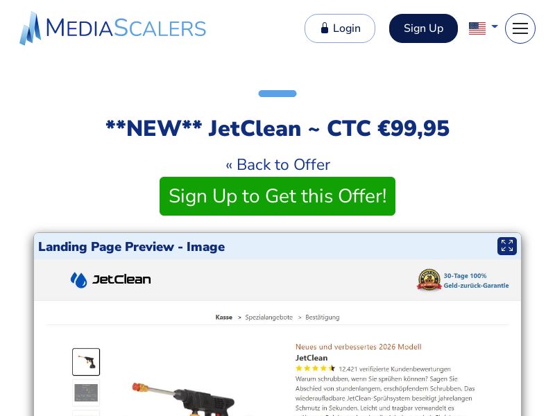 JetClean ~ CTC €99,95 {+DTC} [DE, AT]