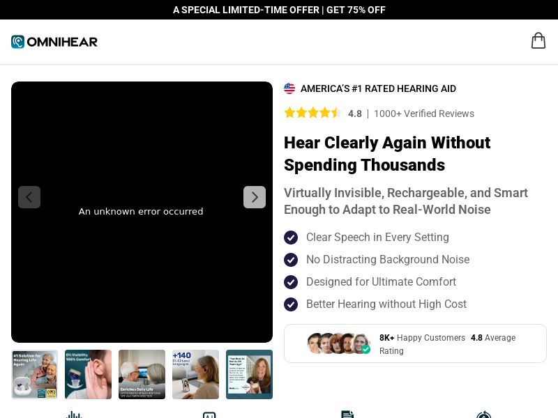Omnihear Hearing Aids SS - US/INTL