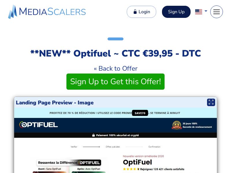 Optifuel ~ CTC €39,95 - DTC {+DTC} (Event Tracking) [FR]