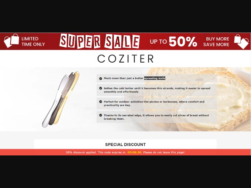 [WEB+MOB] Qinux Coziter – Spreading Knife /International (112 GEOs) CPS *FB/TT/Google/Taboola Pixel*