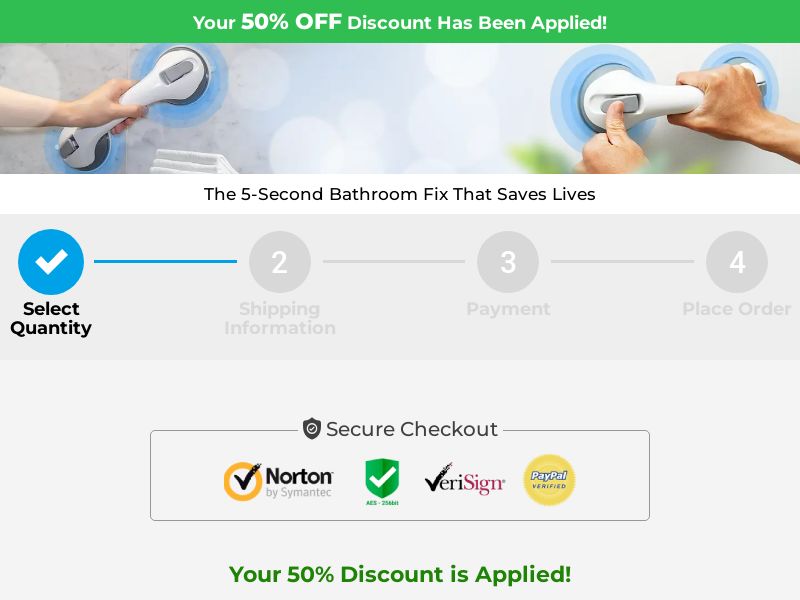 ! NEW OFFER - StableGrip Safety Bar [INTL] (Social,Banner,Native,Push,SEO,Search,Brand Bidding) - CPA