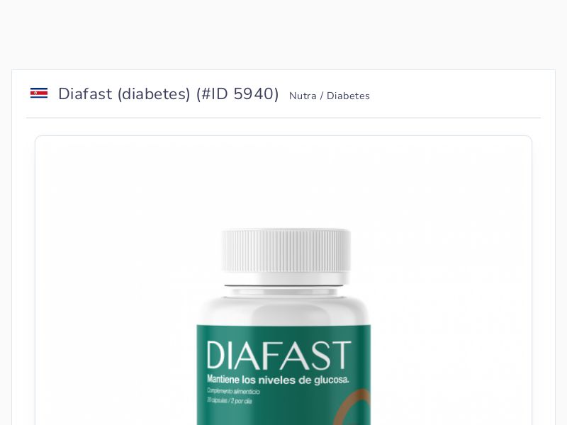 Diafast (diabetes)