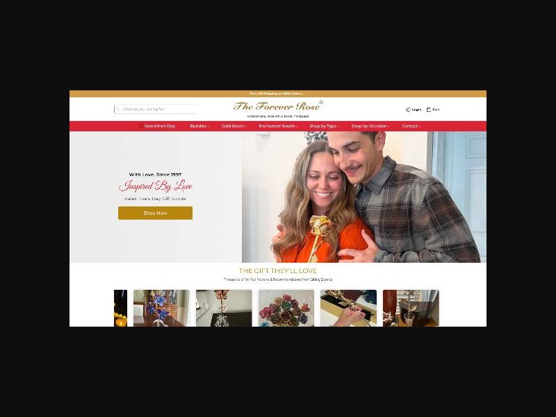 The Forever Rose - 24K Gold and Platinum - RevShare (US,CA,AU + more)