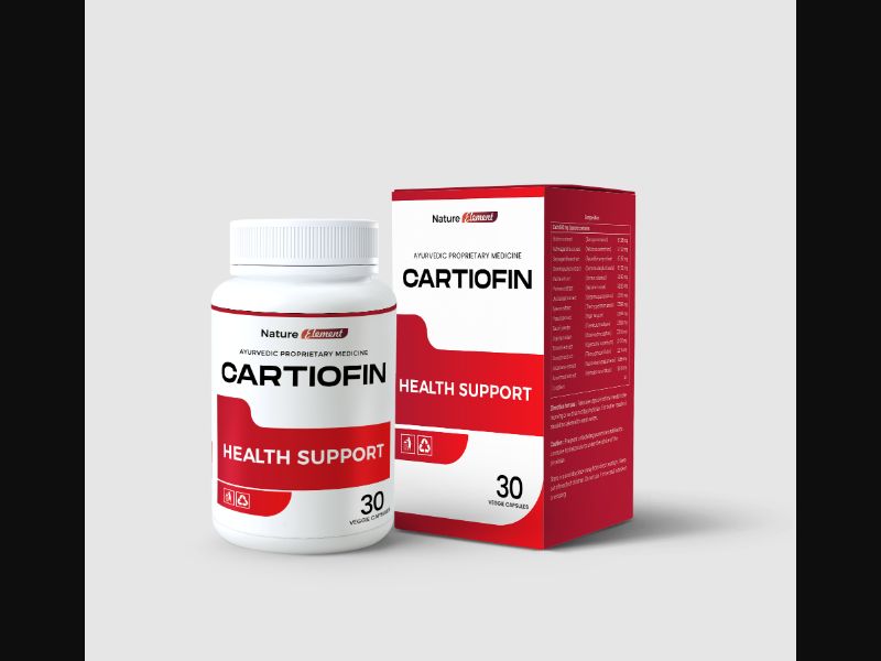 Cartiofin - capsules for hypertension