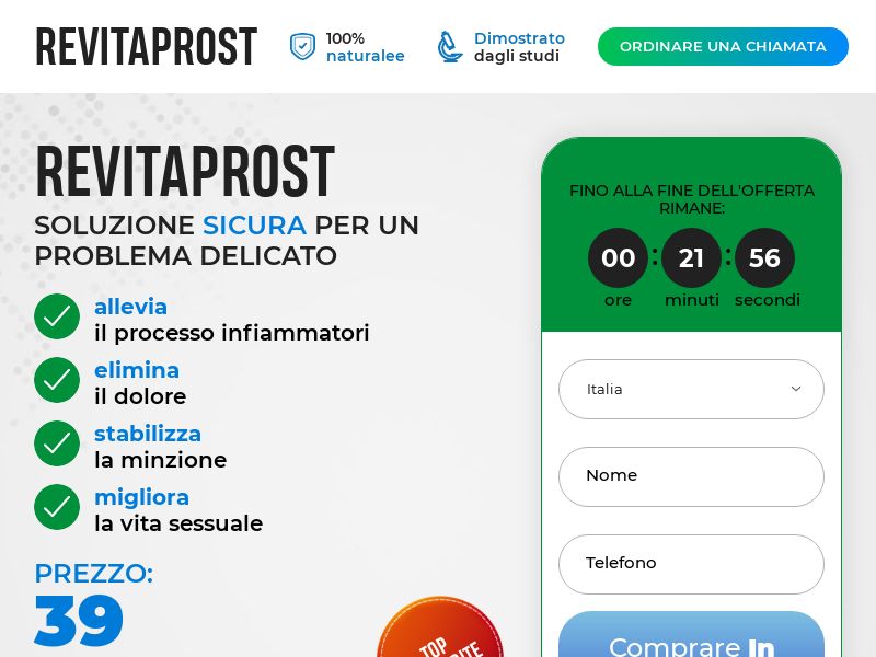 Revitaprost IT (prostatitis)