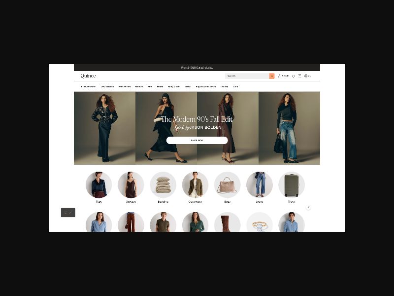 Quince - Apparel & Home Goods - RevShare (US)