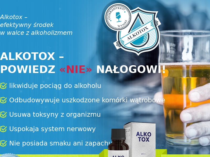 ALKOTOX PL - alcoholism treatment product