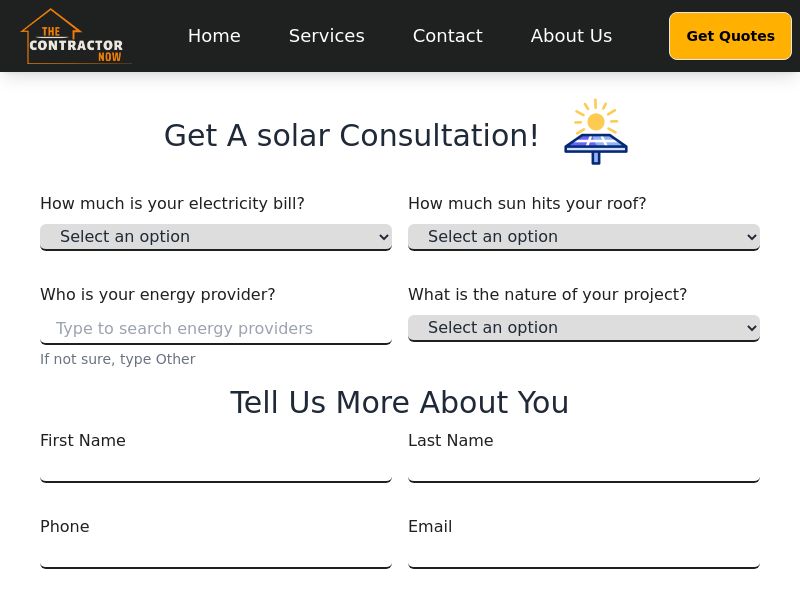 Solar - Contractor Now