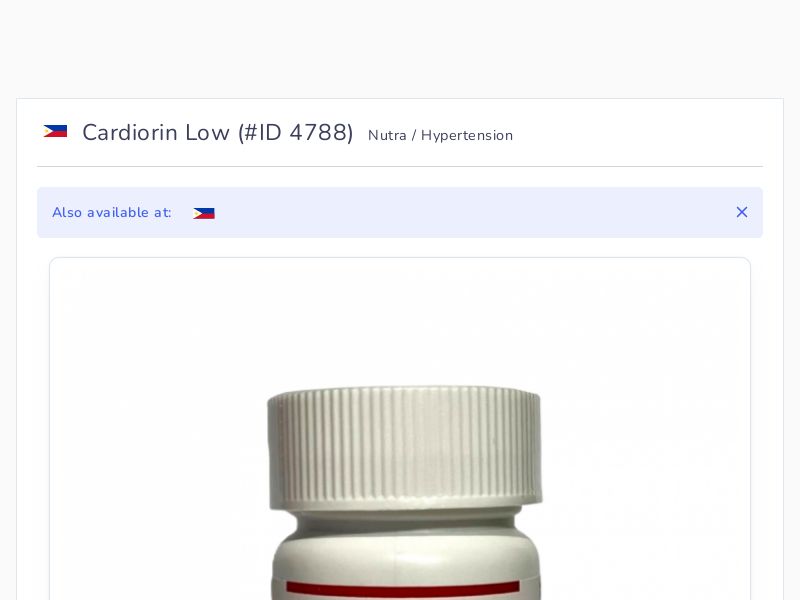 Cardiorin Low