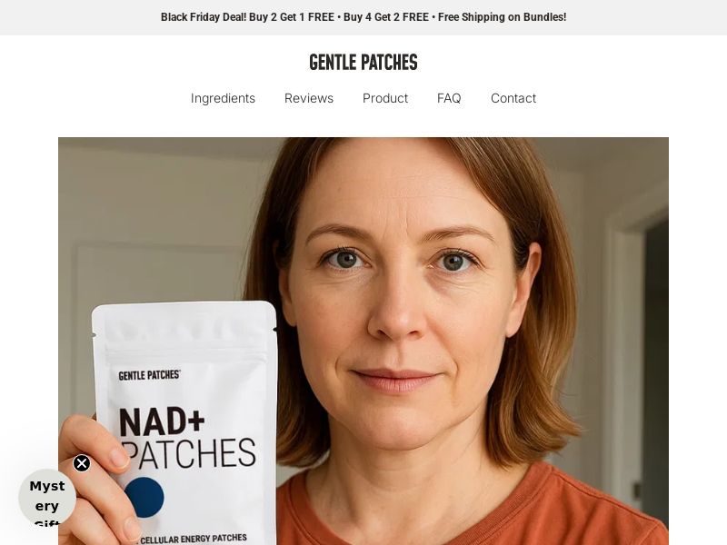 Gentle Patches - NAD+ Patches - CPS (US,CA,DE +more)
