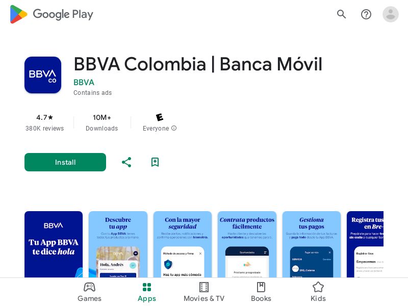 BBVA CPA CO MOBILE APPLICATION OFFER