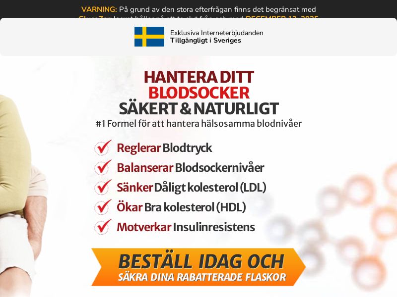 GlucoZen | SE | Lander | Exclusive (high pricing)