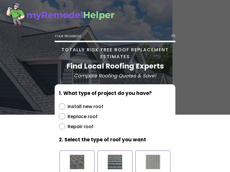 My Remodel Helper Roof - US - (Proof Needed)