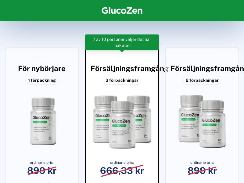 GlucoZen | CH | D2C | Exclusive