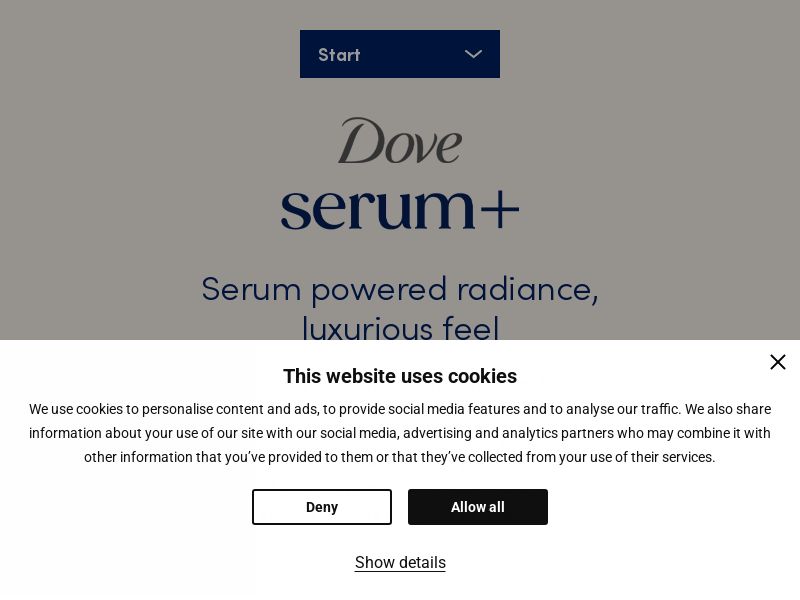 Dailybreak: UL Dove Serums at Walmart | US
